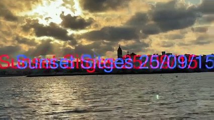 Sunset Sitges 25:09:15 -9