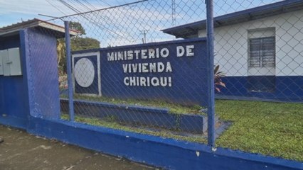 Exfuncionarios del MIVIOT protestan en David