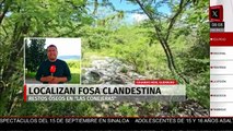 Localizan nueva fosa clandestina en Zumpango, Guerrero; suman cinco en 4 meses