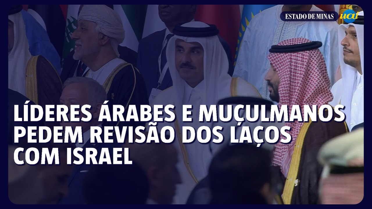 Líderes árabes e muçulmanos pedem revisão dos laços com Israel