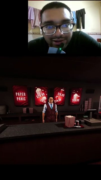 Night shift at haunted theater - one Last clip gameplay #mystery #horror