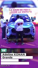 Adeline KONAN, grande gagnante de l'émission '' La main de fer''