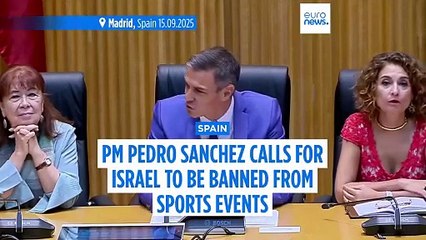 Spain's PM Sánchez calls for Israel to be banned from sports events over war in Gaza
