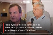 Fábio Tyrone diz que conta com os votos de Cajazeiras e não irá “descer à vala comum” com Zé Aldemir