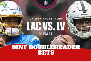 MNF Doubleheader Bets: Bucs-Texans & Chargers-Raiders