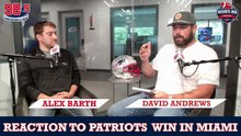 David Andrews breaks down the Patriots Week 2 offense