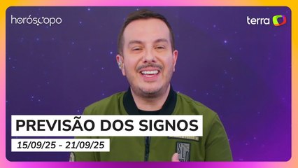 Previsões com André Mantovanni: de 15 a 21 de setembro