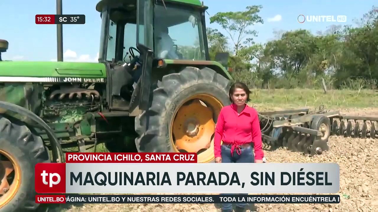 Maquinaria parada en medio de los terrenos: productores de San Juan claman por combustible