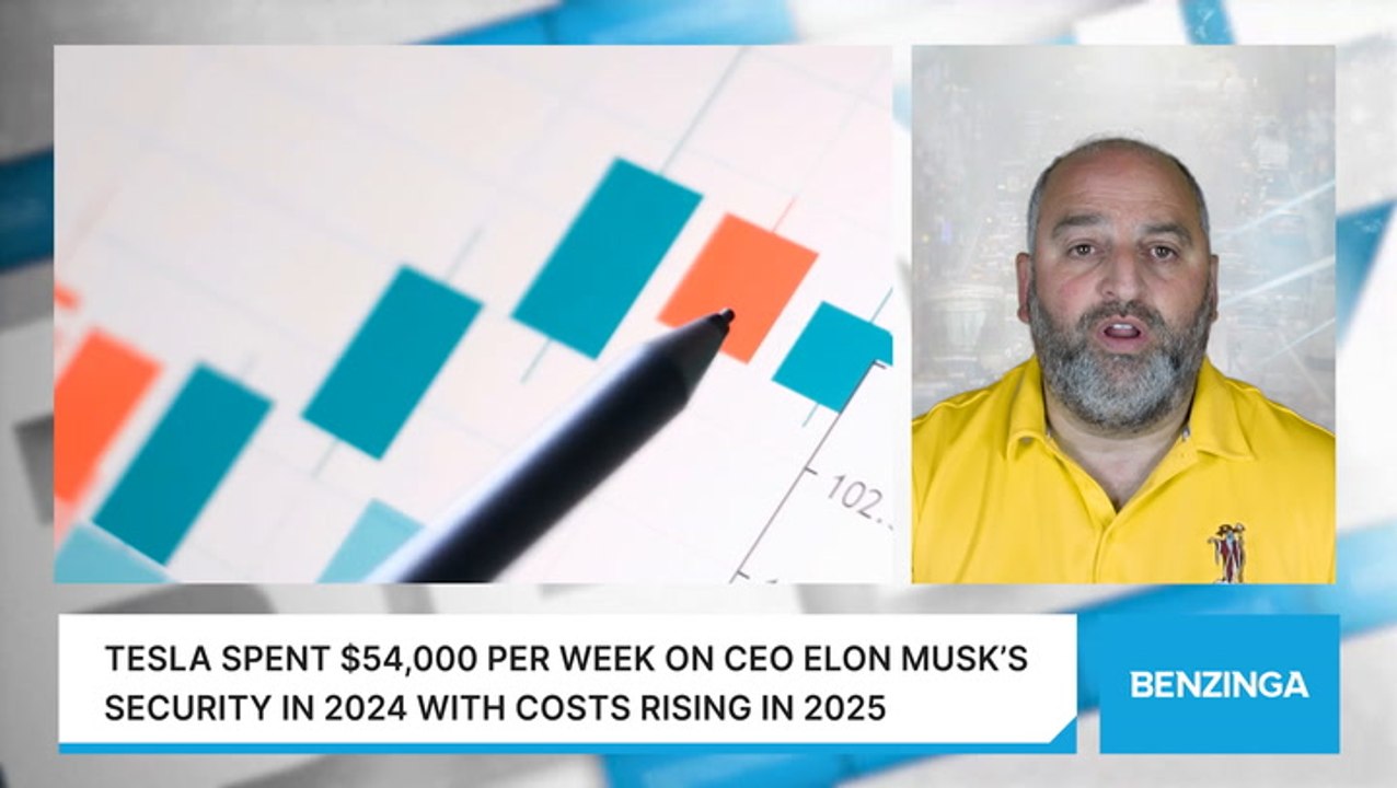 Tesla Spent $54,000 Per Week On CEO Elon Musk’s Security In 2024 With Costs Rising In 2025