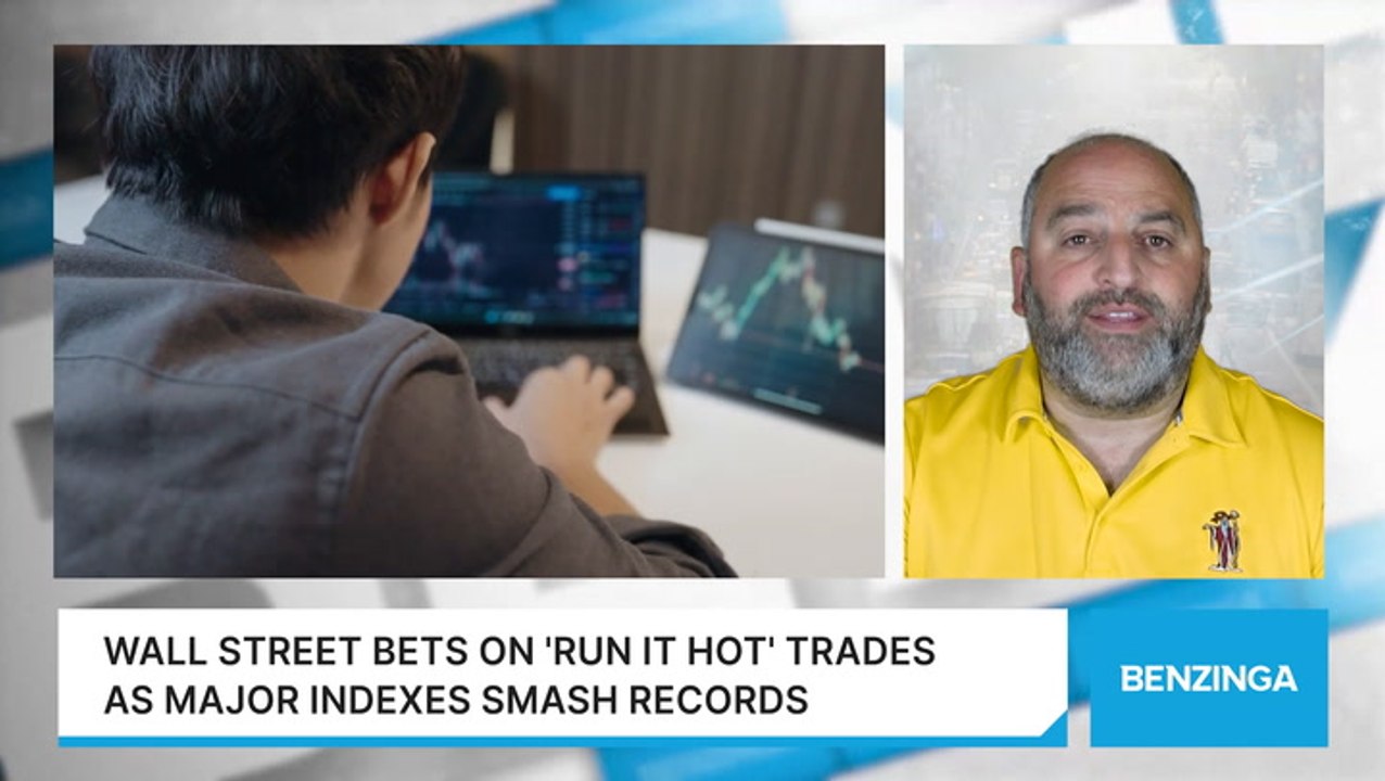 Wall Street Bets On 'Run It Hot' Trades As Major Indexes Smash Records