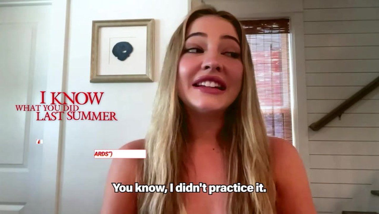 Madelyn Cline Delivers An Amazing Scream In 'I Know What You Did Last Summer,' And It Was Harder To Pull Off Than You Might Think