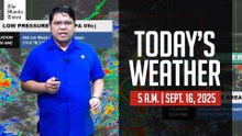 Today's Weather, 5 A.M. | September 16, 2025