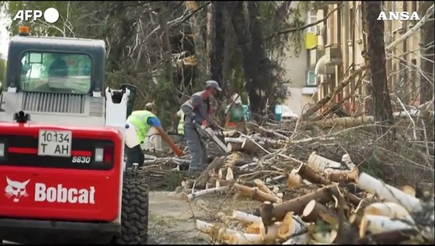 Ucraina, il risveglio a Kramatorsk dopo l'attacco russo della scorsa notte