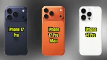 iPhone 17 Pro vs iPhone 17 Pro Max vs iPhone 14 Pro