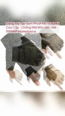 Găng Tay Tập Gym Phượt Mô Tô Battle Cao Cấp - Chống Mài Mòn Giá 145k - TRIPMAP Marketplace