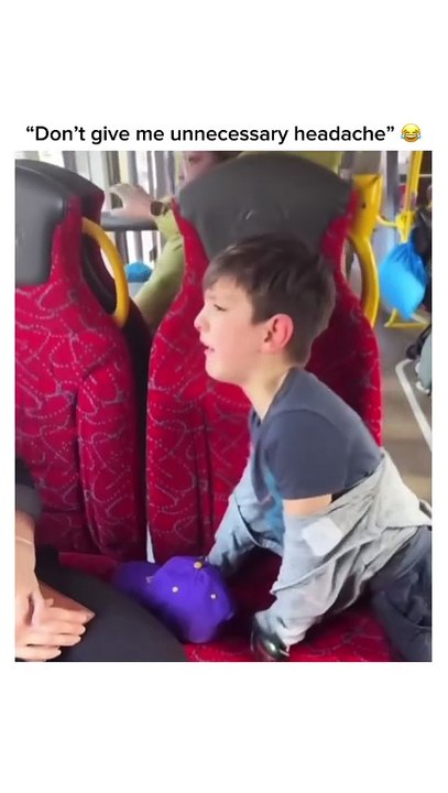 This Lady Here #funny #uk #bus #publictransport #headache #ban