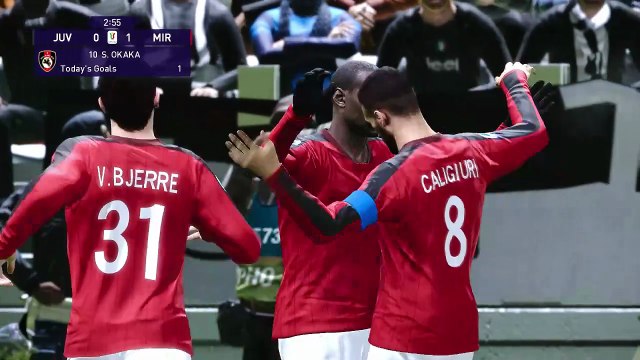 AC Milan vs Juventus Intense Coppa Italia Leg 2 – PES 2021 Gameplay