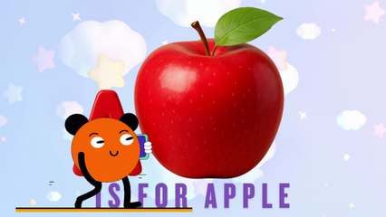 Learn The ABC Phonic Song with APPLE as Your First Lesson-ABC Songs, ABCD, Nursery Rhymes, Baby Song