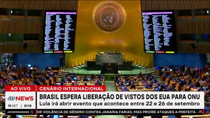 Brasil espera liberação de vistos dos EUA para evento da ONU