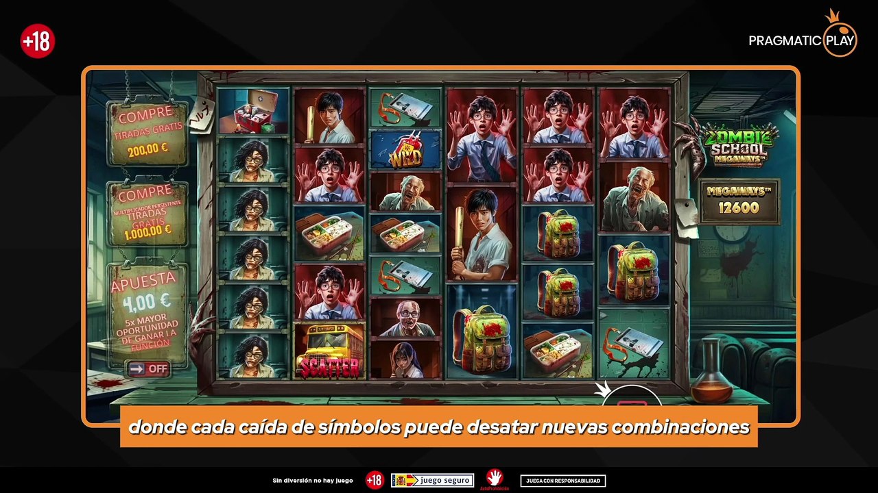 ZOMBIE SCHOOL MEGAWAYS - Bestfyplay
