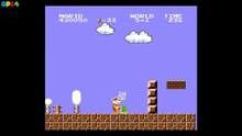 Super Mario Bros. (NES) - Epic World 5 Adventure! (part 5, gameplay)