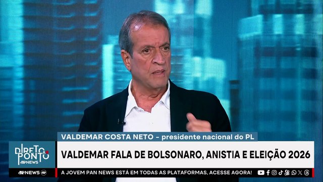 Valdemar diz que Fux “deu show” ao votar por absolver Bolsonaro no julgamento | DIRETO AO PONTO