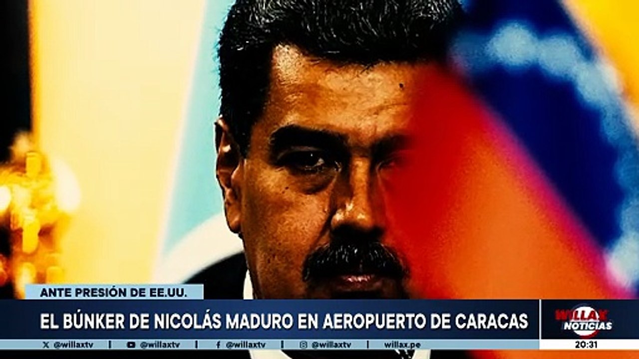 EL BÚNKER DE NICOLÁS MADURO EN AEROPUERTO DE CARACAS | Willax