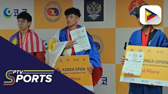 Pilipinas Sambo team, wagi ng tig-isang ginto, pilak, at tansong medalya sa Korea tourney