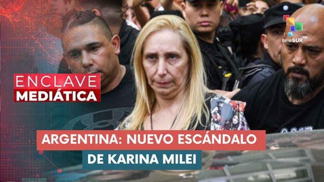 Argentina: Nuevo escándalo de Karina Milei ENCLAVE MEDIÁTICA 15-09-2025