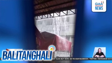 Benguet Agri-Pinoy Trading Center Facility, binaha dahil sa malakas na ulan | Balitanghali