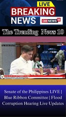 Senate of the Philippines LIVE | Blue Ribbon Committee | Flood Corruption Hearing Live Updates