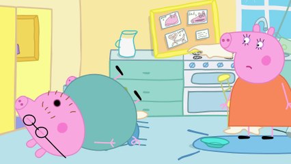 Peppa Pig Plays Minecraft in Real Life