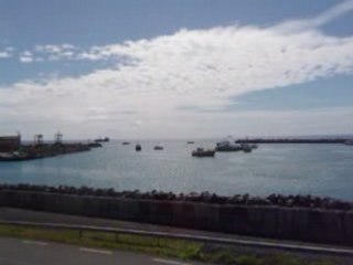 Blocage du Port Est par les pêcheurs réunionnais