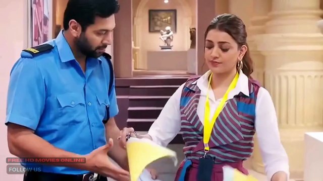 💖 South Movie Clips 2025 🎬 Kajal Agarwal 🌟 Hindi Dubbed Romantic Scene 💕