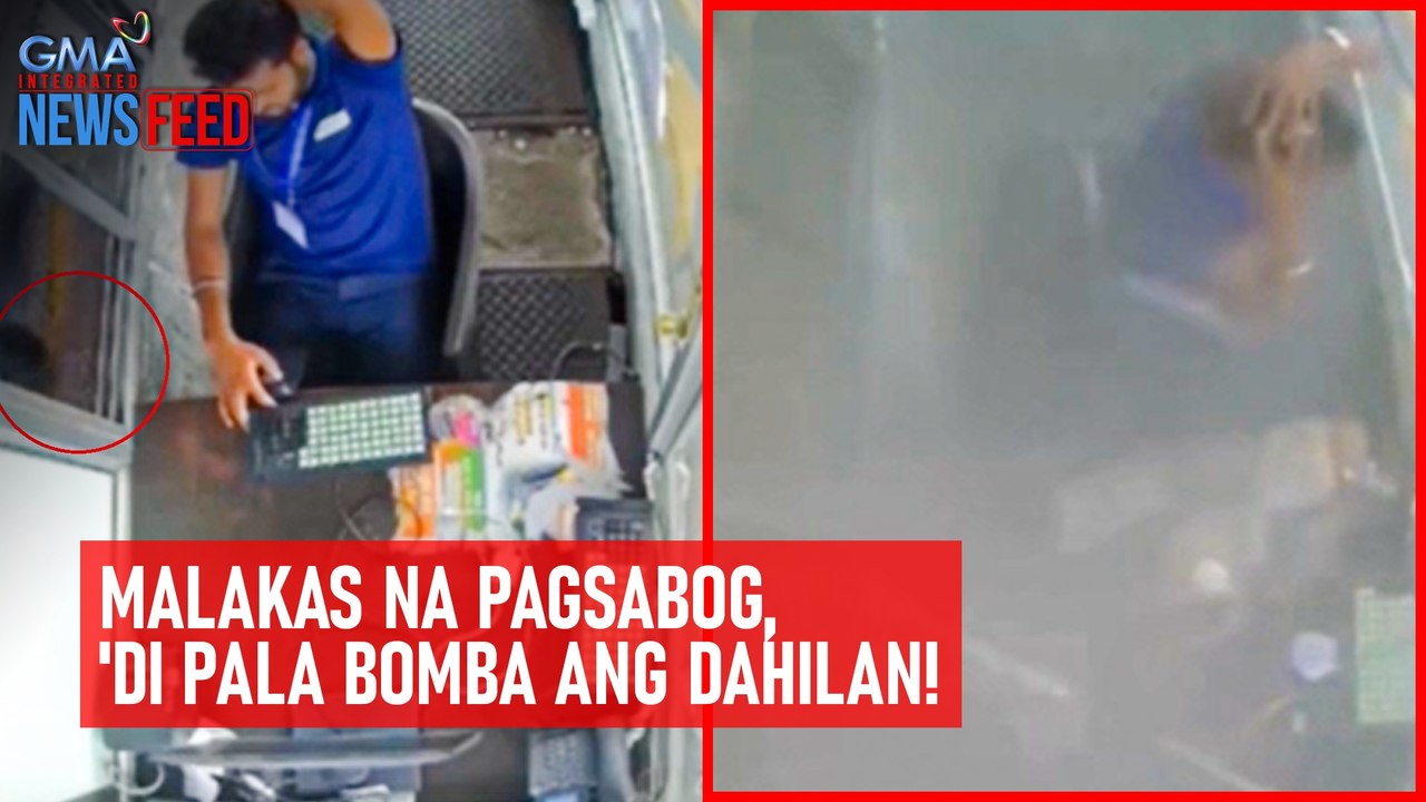 Malakas na pagsabog, 'di pala bomba ang dahilan! | GMA Integrated Newsfeed