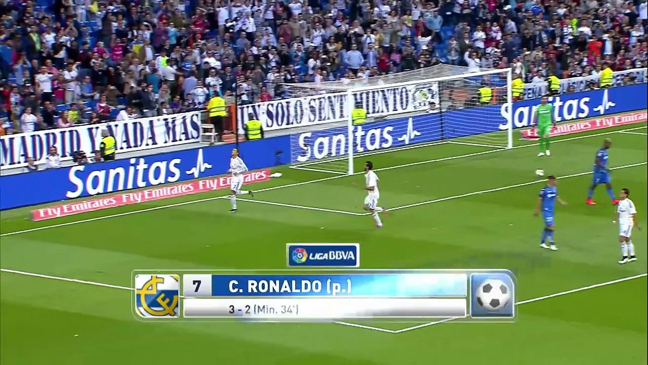 25/5/2015 Real Madrid- Getafe C.F. (7-3) Liga