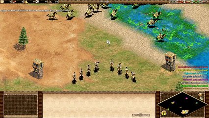 Age Of Empires 2 (Original) - Genghis Khan | Crucible Gameplay & Strategy