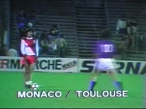MONACO - TOULOUSE - 1983 - SAISON 1982/1983 -