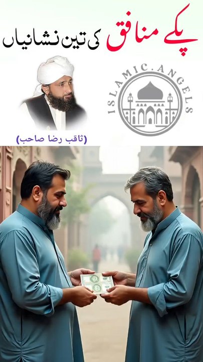 Munafik ki neshanian