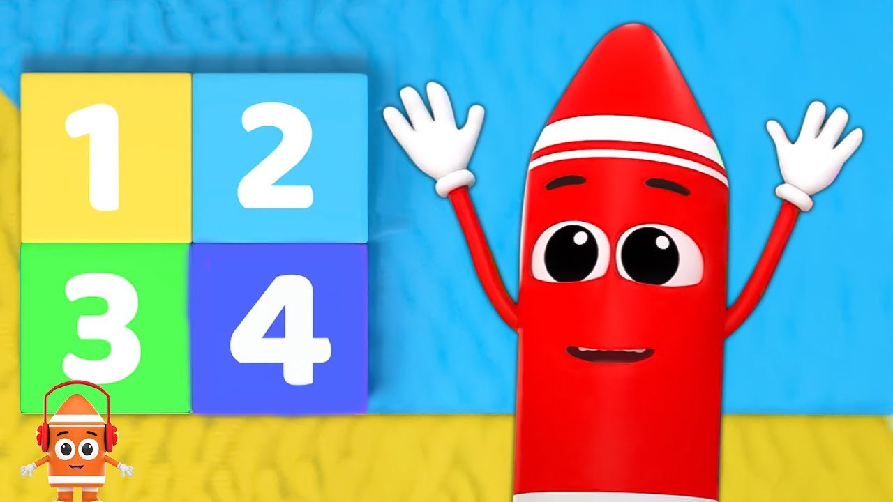All New Numbers Song en Français 4K | Baby Rainbow – Chanson pour Enfants & Comptines