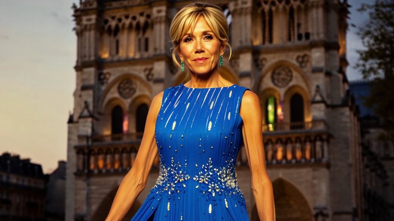 Brigitte Macron-Inspired 2025 Gala Gown  Chic Fashion for Women Over 60