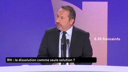 En cas de dissolution, "il n’y aura pas dans notre programme gouvernemental de loi d’amnistie", assure Sébastien Chenu, député RN du Nord