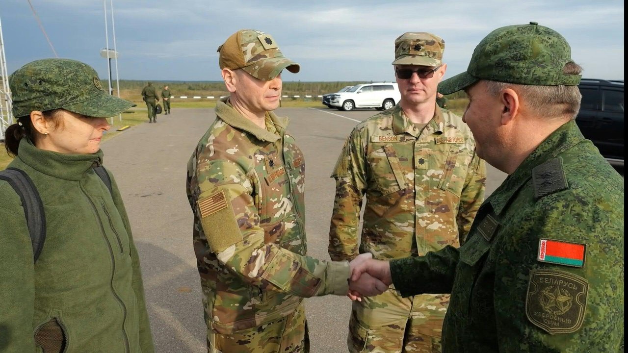 Überraschung bei Militärmanöver: US-Offiziere reisten nach Belarus