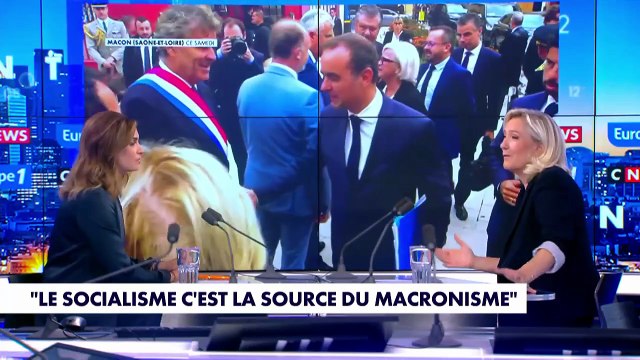 «Ils sont prêts à donner des victoires symboliques au Parti socialiste pour rester en place», souligne Marine Le Pen