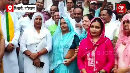 बवानीखेड़ा नगर पालिका की उपप्रधान बनीं बीजेपी समर्थित रीनू, एक वोट से दर्ज की जीत