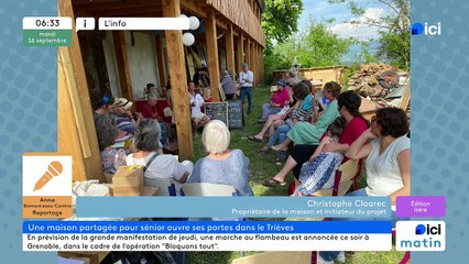 16/09/2025 - ici matin par ici Isère en vidéo