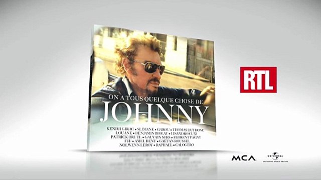 Johnny Hallyday – 16 novembre 2017 – Publicité CD On a tous quelque chose de Johnny (Version 1)