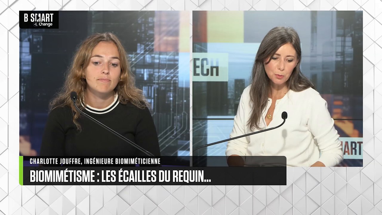 SMART TECH -  Biomimétisme : les écailles du requin…