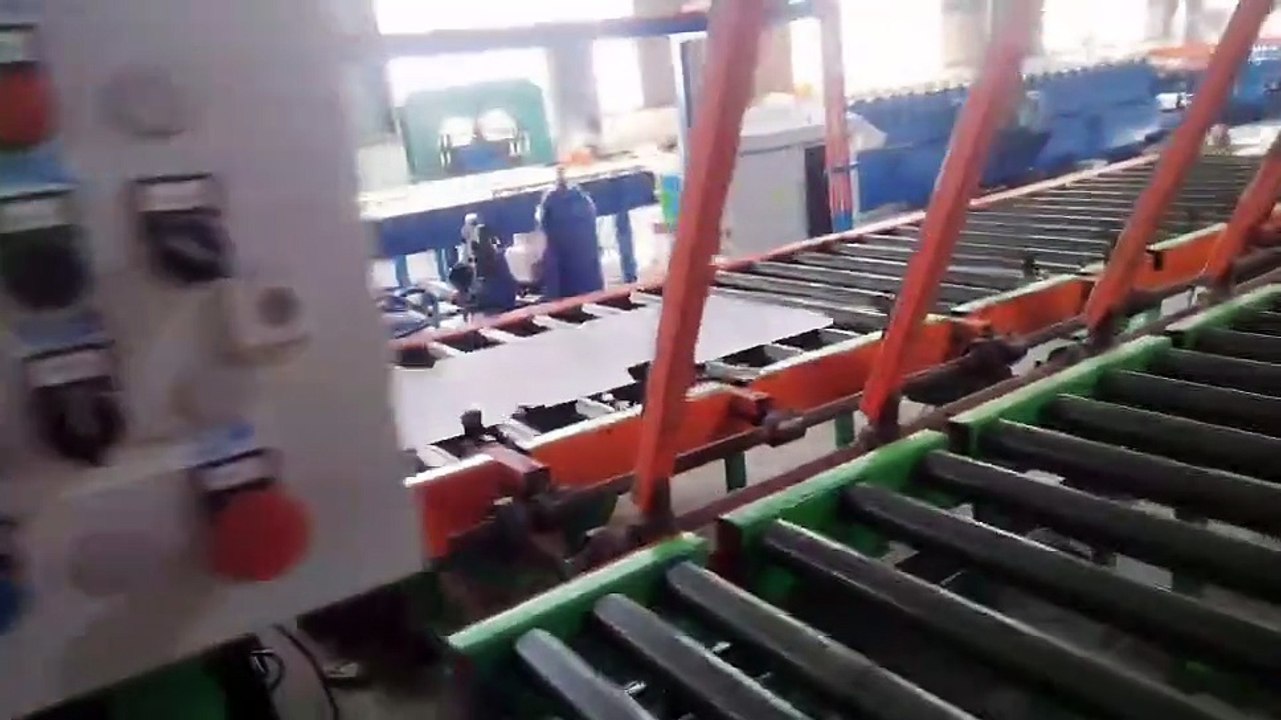 Used refrigerator production line, automatic sheet metal forming line
