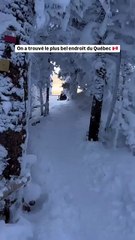 Découvrez l’un des plus beaux endroits du Québec au coucher du soleil 🌅